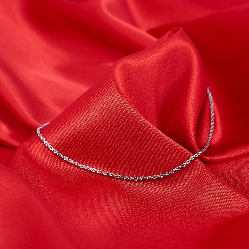 1mm Rope Chain Necklace