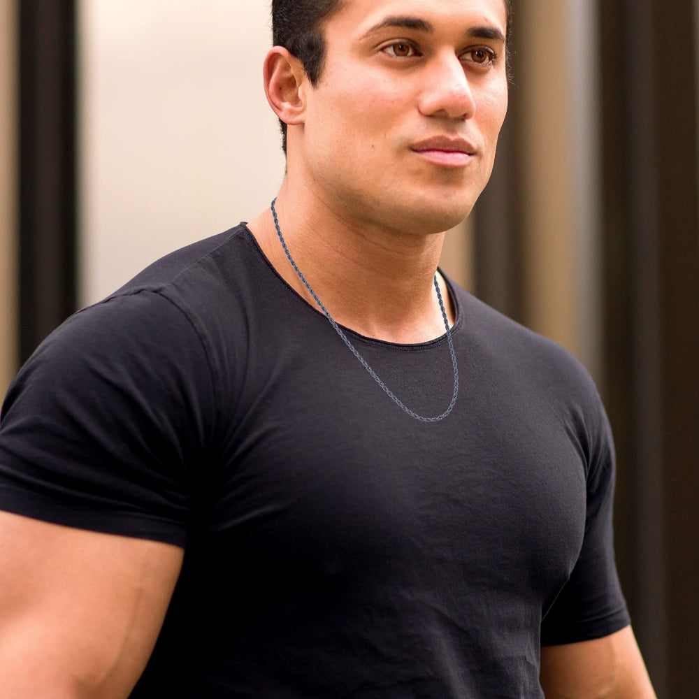 2mm Rope Chain Necklace