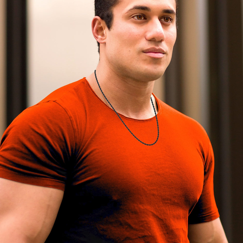 2mm Rope Chain Necklace