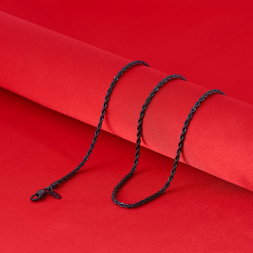 2mm Rope Chain Necklace