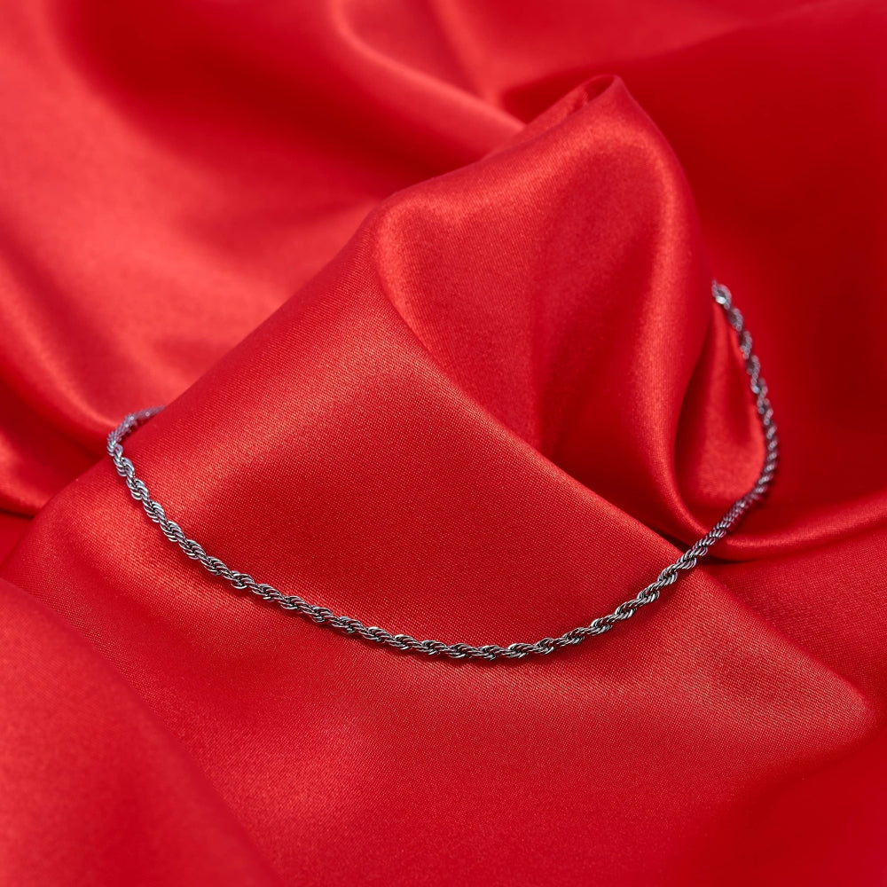 2mm Rope Chain Necklace