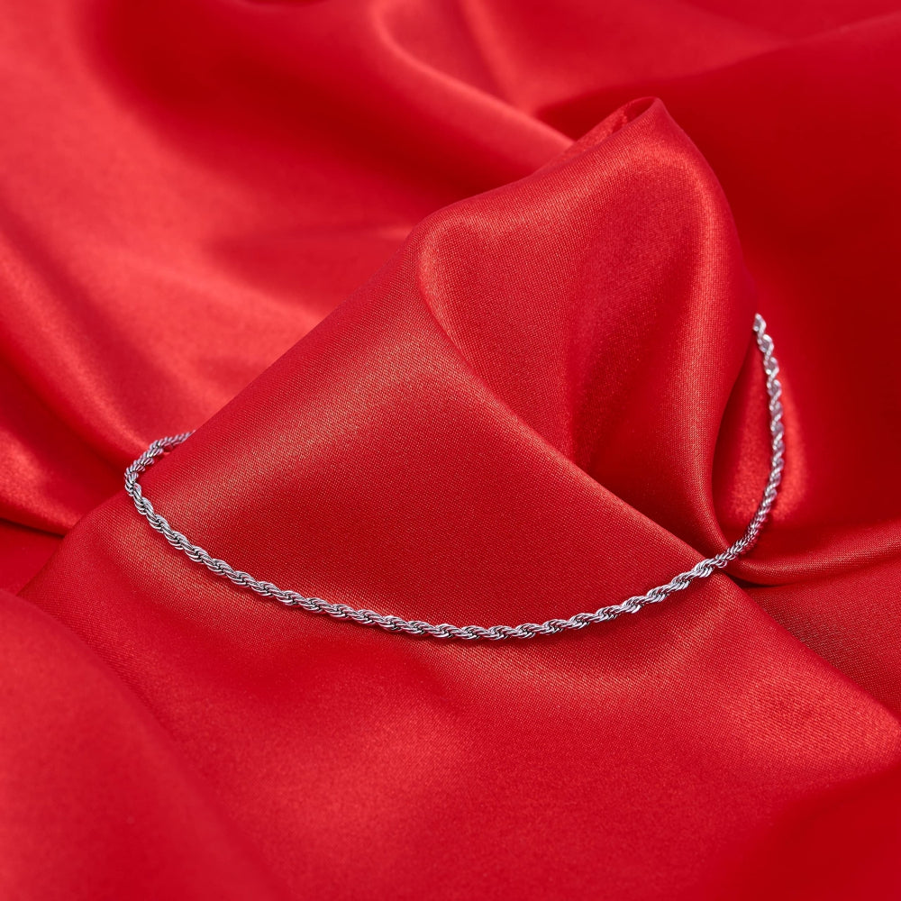 2mm Rope Chain Necklace