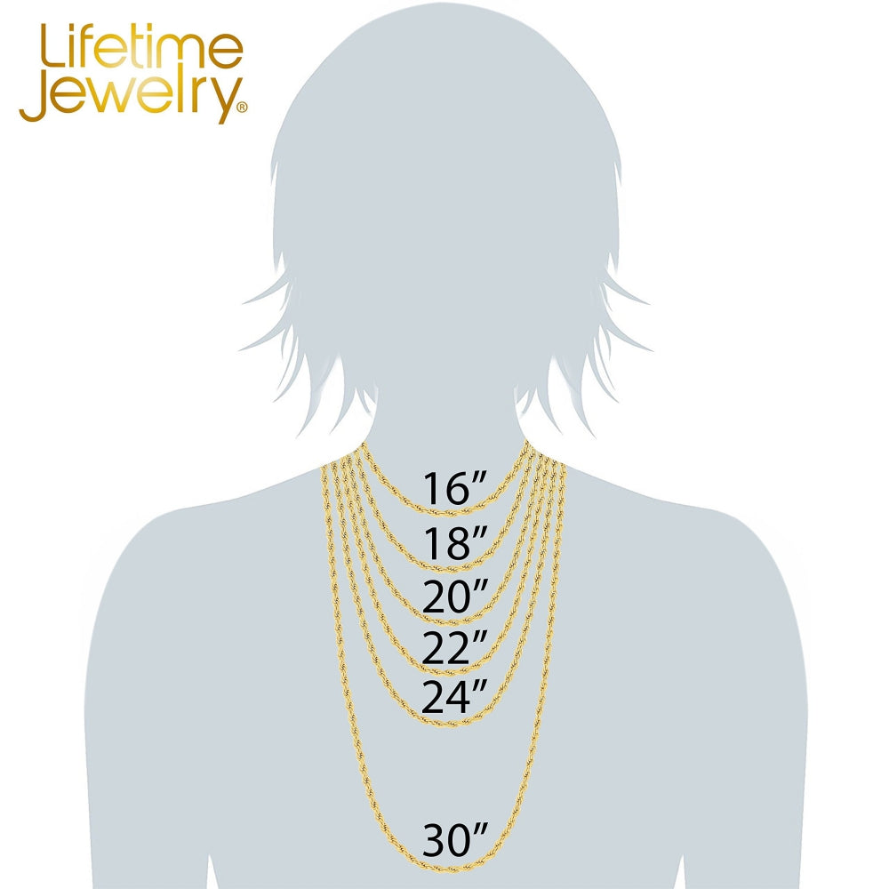 3mm Crushed Mariner Chain Necklace