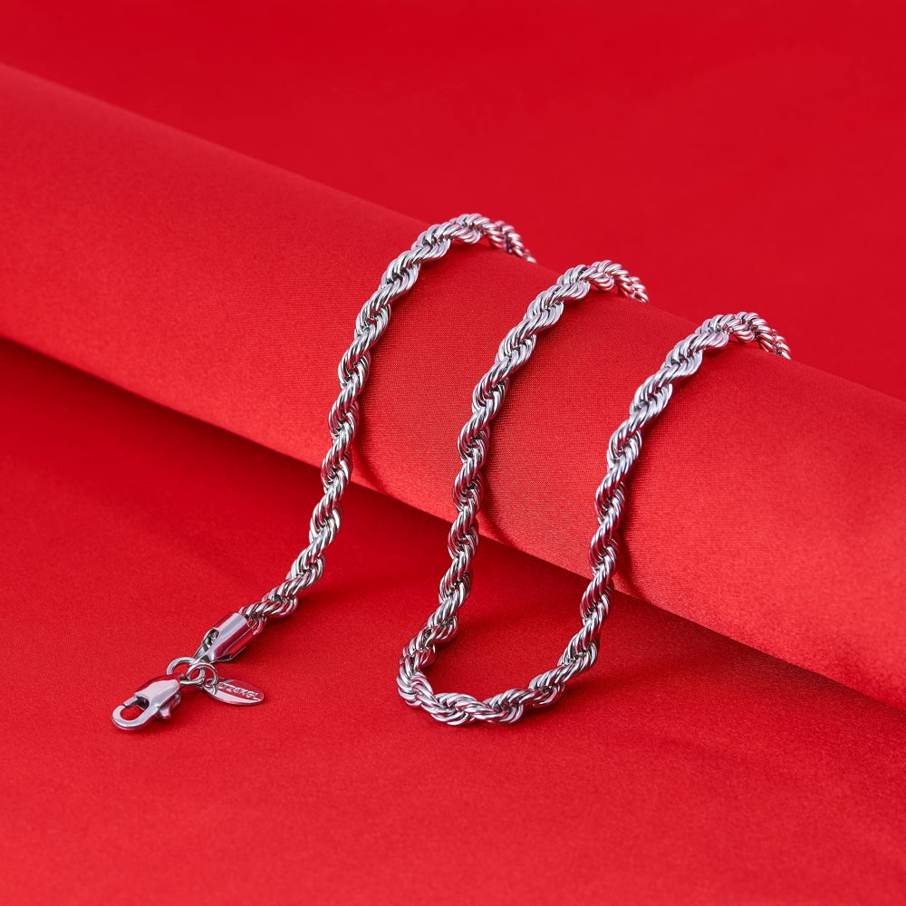 5mm Rope Chain Necklace