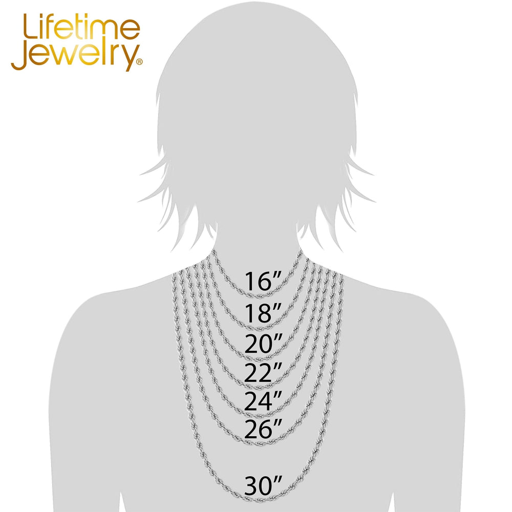 5mm Rope Chain Necklace