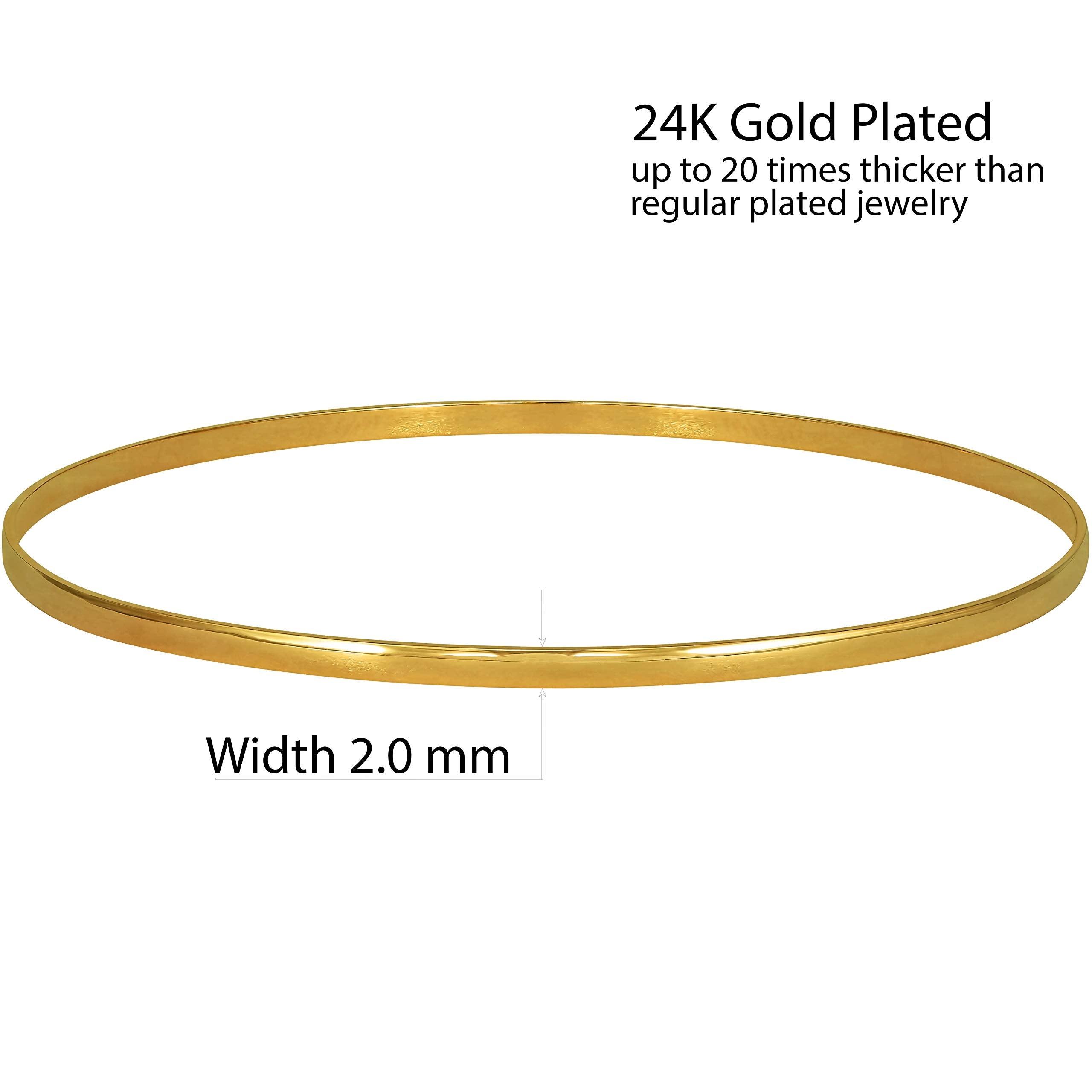Smooth Bangle Bracelet