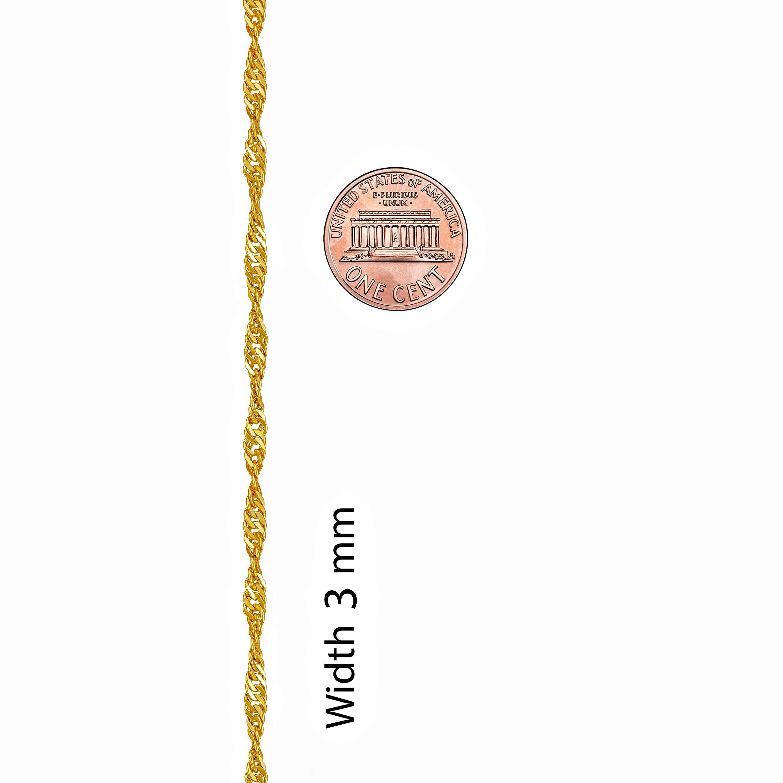 Singapore Chain Necklace