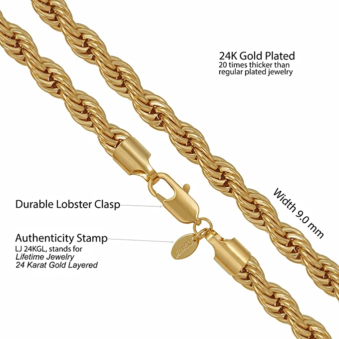 9mm Rope Chain