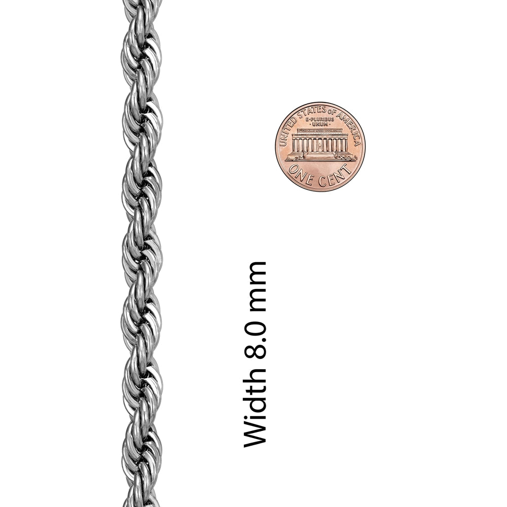 8mm Rope Chain