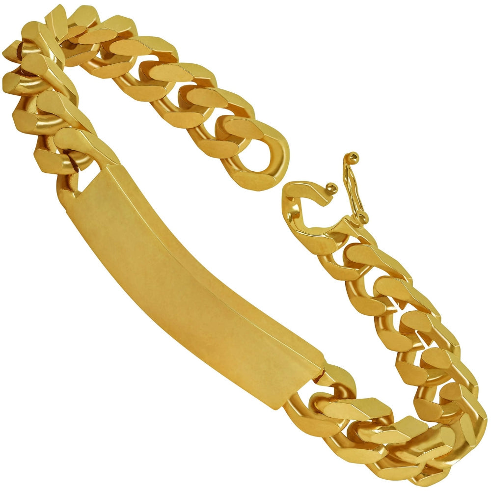 9mm Cuban Link ID Bracelet