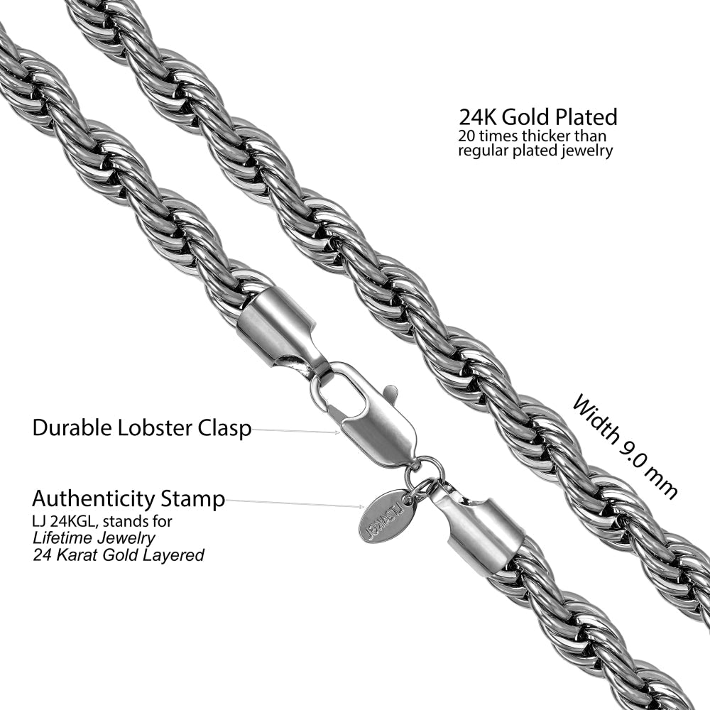 9mm Rope Chain