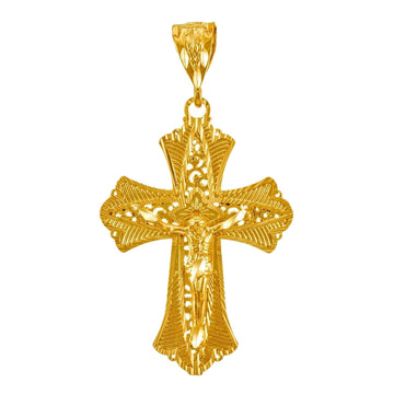 Extra Large Filigree Crucifix
