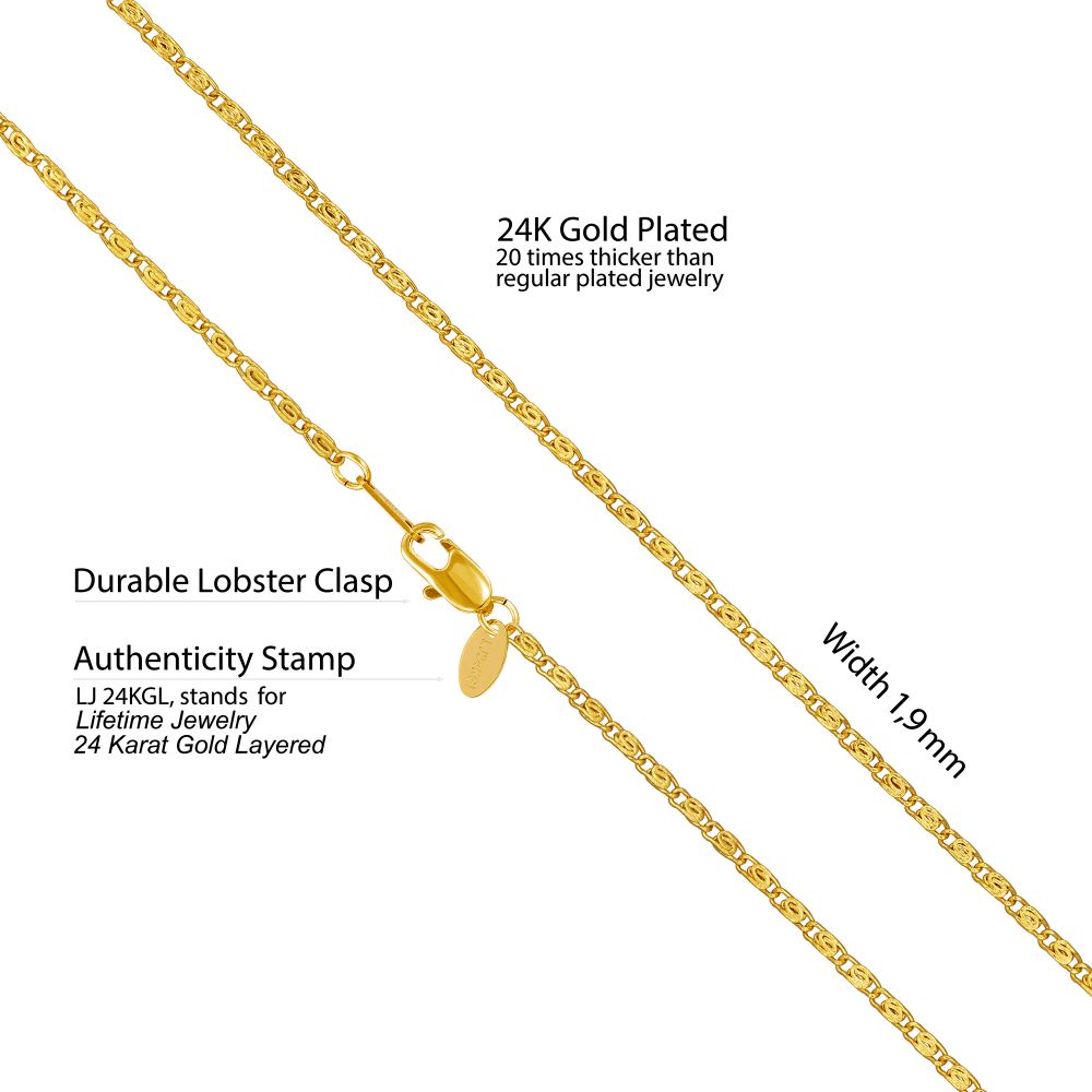 1.9mm Scroll Link Chain