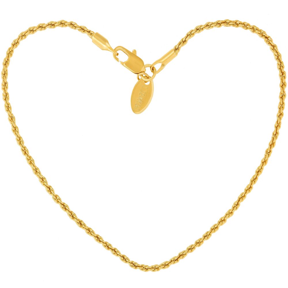 1mm Rope Chain Bracelet