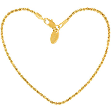 1mm Rope Chain Bracelet