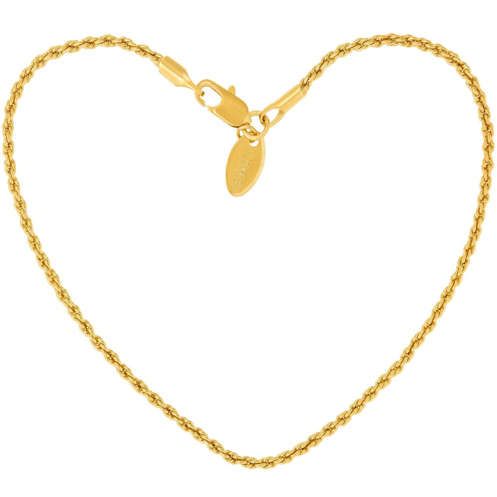 1mm Rope Chain Anklet