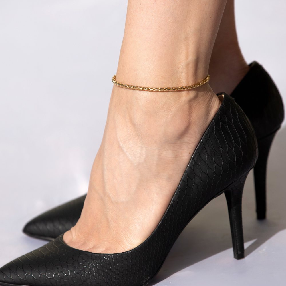 3.5mm Ponytail Anklet