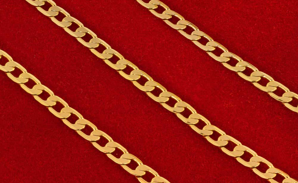 3mm Flat Cuban Link Chain