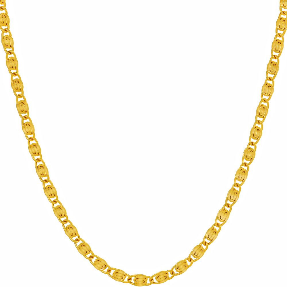 3mm Scroll Chain Necklace