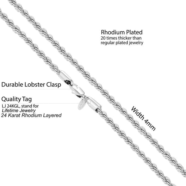 4mm Rope Chain