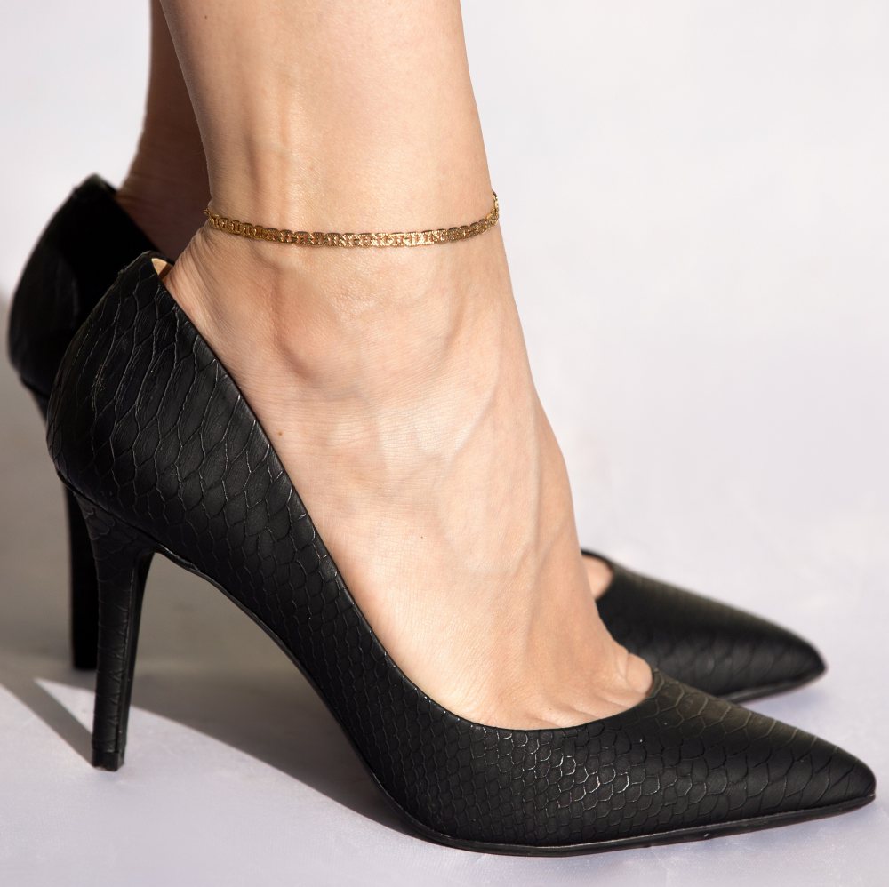 4mm Mariner Link Chain Anklet