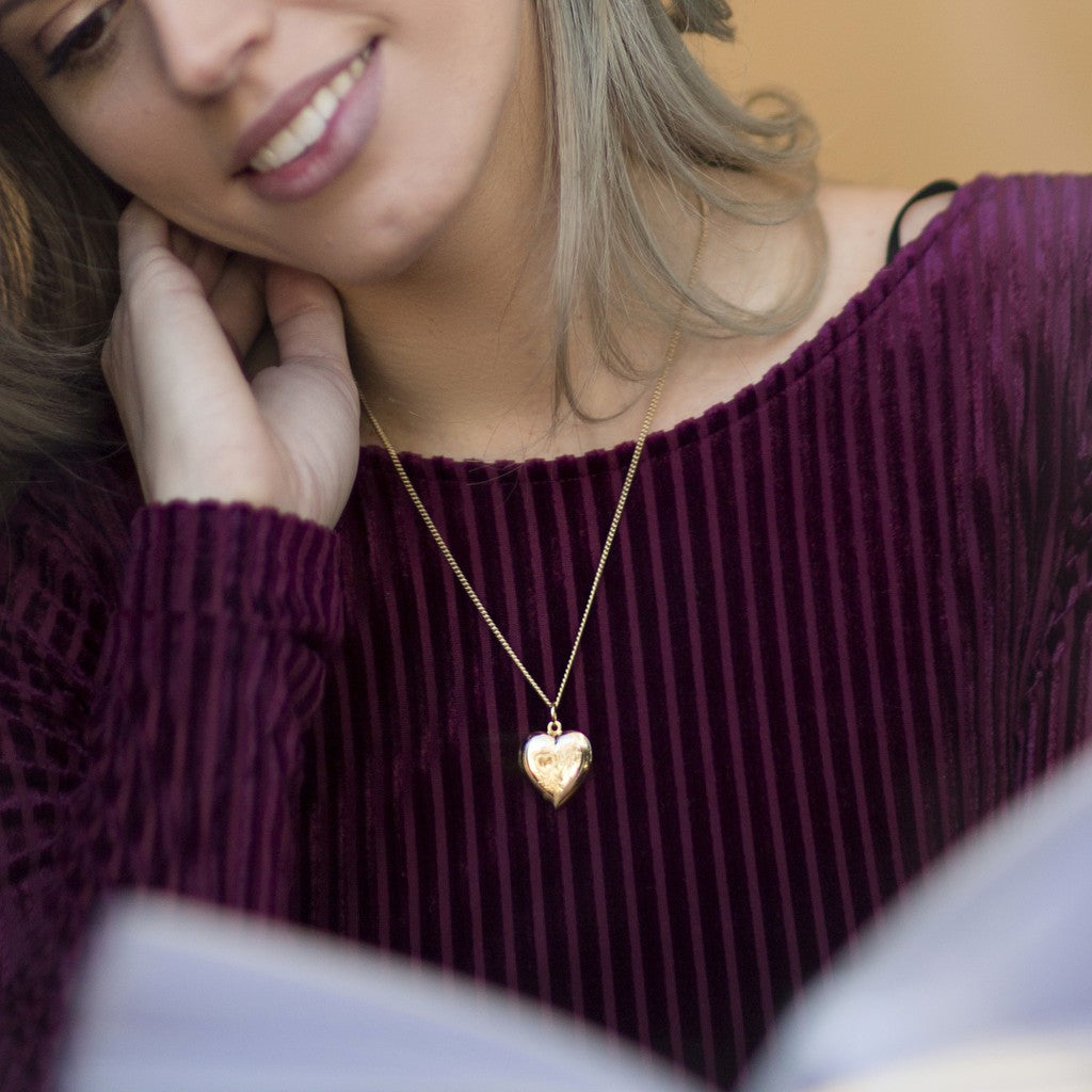 Heart Locket, Double Heart Design