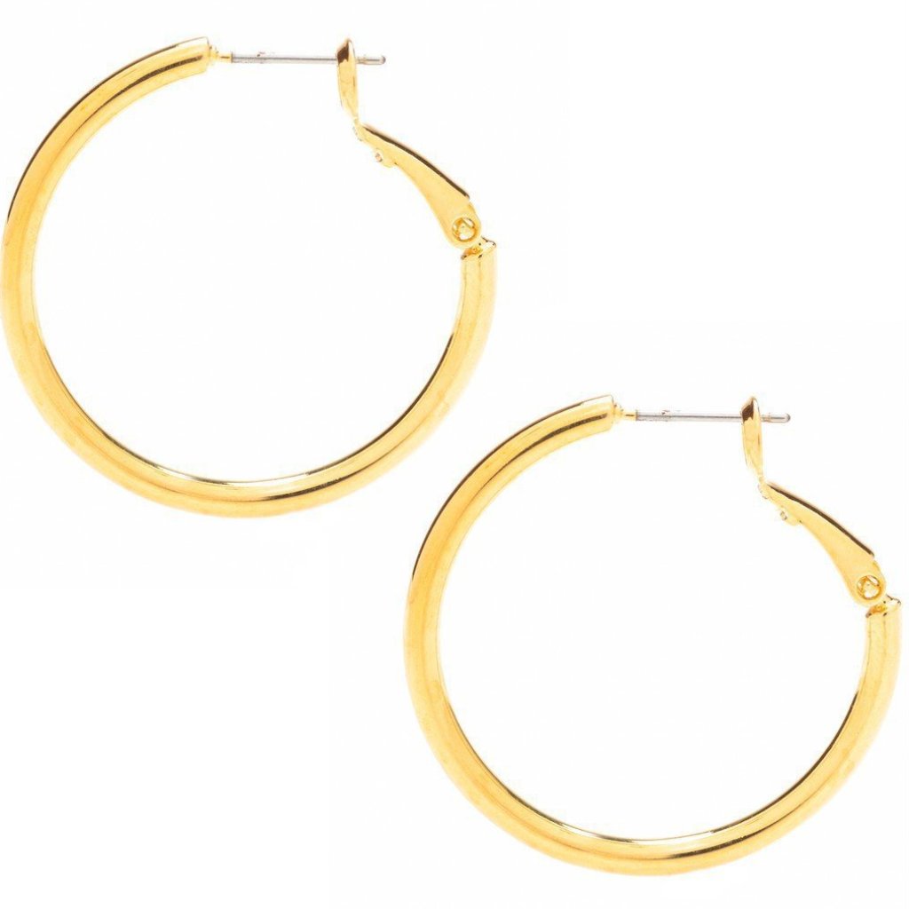 Hoop Earrings, Medium