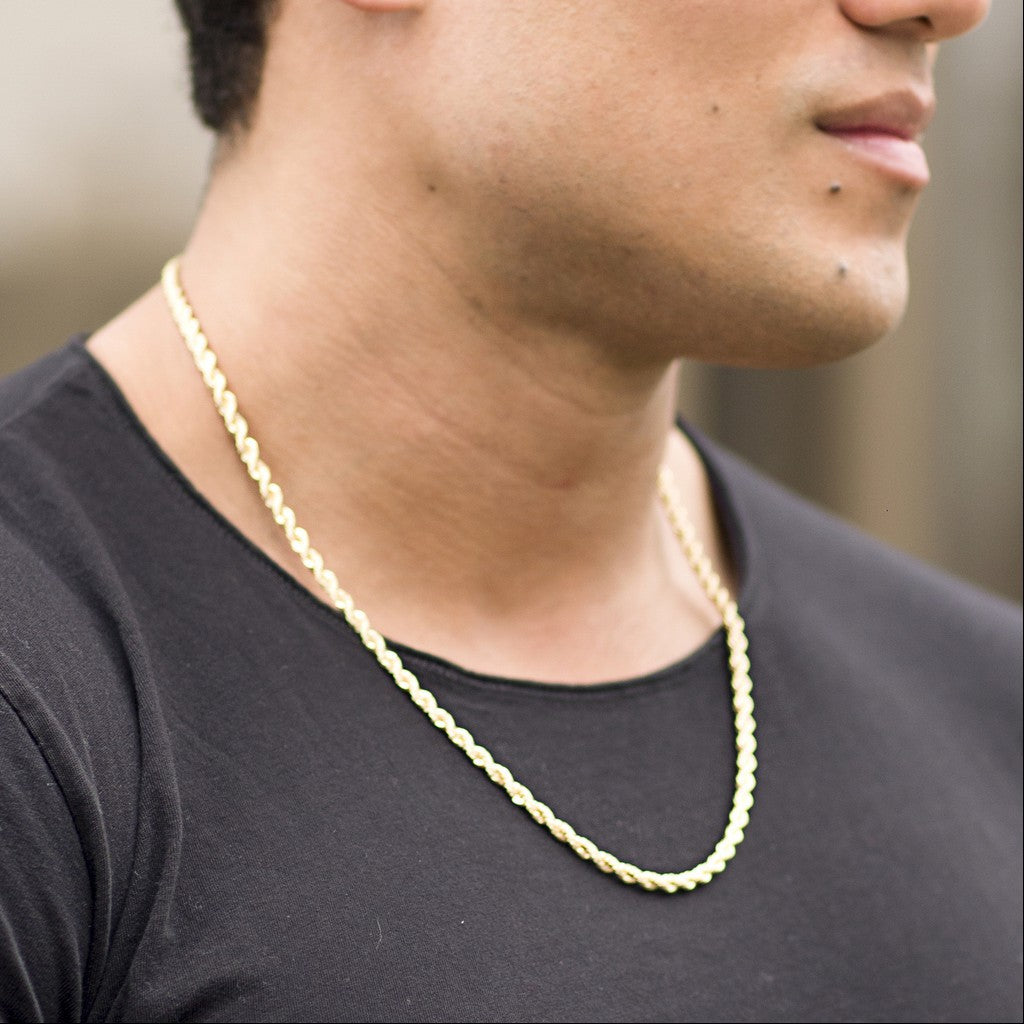 5mm Rope Chain Necklace