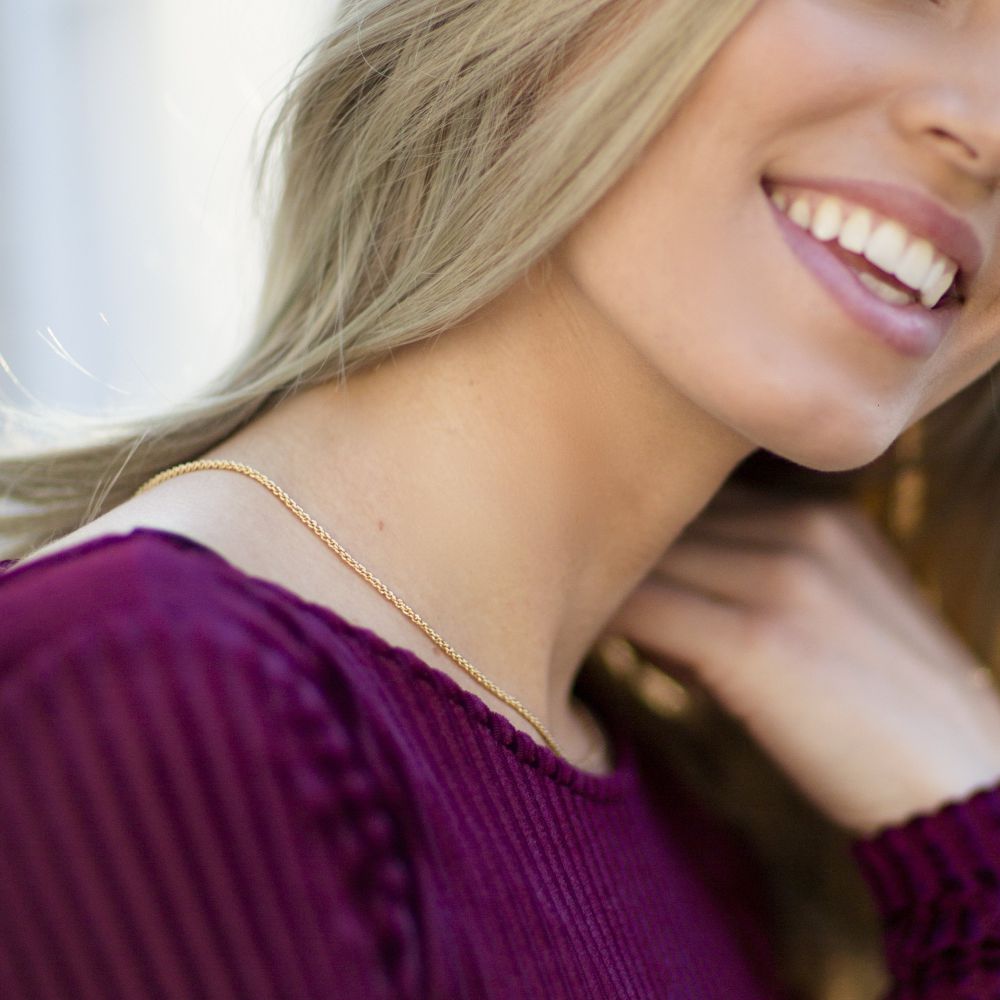 1mm Rope Chain Necklace