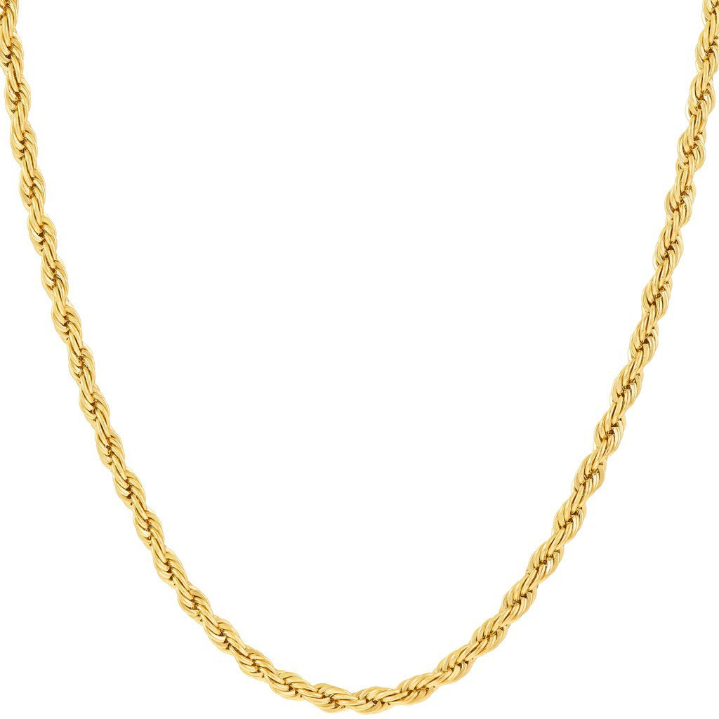 2mm Rope Chain Necklace
